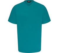Espionage Mens Short Sleeve Essential V-Neck T-Shirt - Green - 3XL