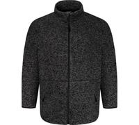 Espionage Micro Fleece Jacket Zip Up Collared Pocketed Winter Mens 2XL-8XL FL041 (UK, Alpha, 3XL, Regular, Regular, Charcoal)