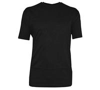 Espionage Premium Combed Cotton Crew Neck Tee Shirt in Black in 7XL
