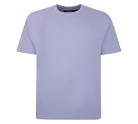 Espionage Premium Combed Cotton Crew Neck Tee Shirt in Lilac in 5XL