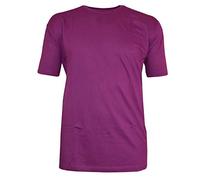 Espionage Premium Combed Cotton Crew Neck Tee Shirt in Mauve in 5XL