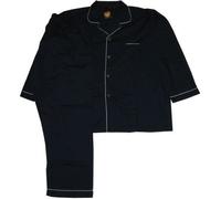 Espionage Pure Cotton Big Size Pyjamas 2XL to 8XL Plain in Navy Color