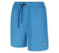 Espionage Swim Trunks Geometric Print Shorts Casual Mens Plus Size 2XL-8XL SW102 (UK, Alpha, 6XL, Plus, Regular, Blue)