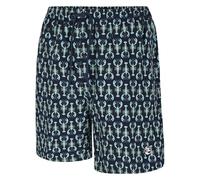 Espionage Swimshort for Men Lobster Print in Navy, 4XL