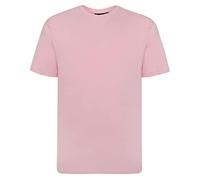 Espionage (T015 Men's Plus Size Premium Combed Cotton Crew Neck T-Shirt Shirt in Dusky Pink 5XL