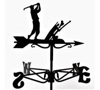 Espira 2911 Golfer Black Mini Weathervane