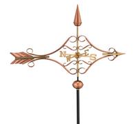 Espira 9642P Victorian Arrow Farmhouse Copper Weathervane