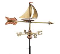 Espira Sailing Boat Copper Cottage Weathervane
