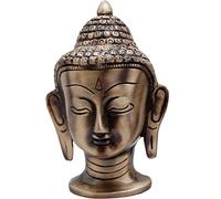 eSplanade Brass Buddha Statue Figurine Murti | Tibetan Buddhist Statue - Meditating Buddha