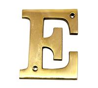 esplanade Brass House Hotel Door Name - Wall Door Plaque Alphabet Letter "Z" - 4" Inches ("E" Alphabet - 4)