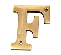 esplanade Brass House Hotel Door Name - Wall Door Plaque Alphabet Letter "Z" - 4" Inches ("F" Alphabet - 4)