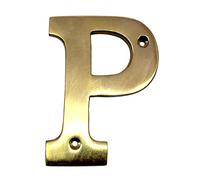 esplanade Brass House Hotel Door Name - Wall Door Plaque Alphabet Letter "Z" - 4" Inches ("P" Alphabet - 4)