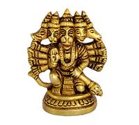 eSplanade Brass Panchmukhi Hanuman Anjani Pavan Putra Bajrangbali Maruti Idol Murti Moorti Statue (2.5 inches)