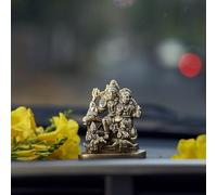 ESPLANADE Brass Shiva Parvati - 2.25 inches | Brass Shiv Parivar Shiva Bholenath Shankar Parvati Ganesh/Ganesha Nandi Family Murti Idol Statue Sculpture (small size)