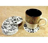 esplanade Disposable Printed Paper Coasters (Set of 100)- Use and Throw Reversible Paper Coasters-Perfect for Bar, Hotel, Restaurant Purpose & Parties.