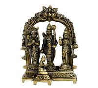 ESPLANADE God Brass Collectible Handicraft, Made of 100% Solid Brass | Pooja Praying Idol | Home Decor. (Ram Darbar)