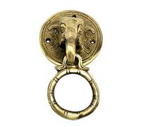 ESPLANADE Horse Rabbit Reindeer Elephant Brass Door Knockers Elephant Golden