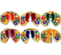 ESPLANADE Ladoo Gopal Poshak | God Dress | Bhagwaan Ki Poshaak | Dev Vastra - (Set of 6) - for Size 2 (Small/Medium Size) Laddu Gopal Idols (2)