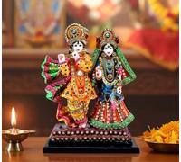 ESPLANADE Radha Krishna Kishan Murti Idol Statue Sculpture (12.5")