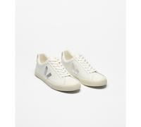 Veja Womens Esplar Logo Leather Trainer- White, White, Size 6, Women White