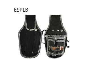 ESPLB 9 in 1 Waist Tool Bag Case Pocket Belt Pouch Screwdriver Drill Electrician Ket Holder 600D Fabric Tool Bag Case