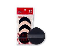 Espoir Be Velvet Air Puff 5ea | Flawless Face Makeup Fast and Easily | Makeup Sponge Applicator Air Cushion Powder Puff for Liquid Foundation, Cream, Powder, Concealer | Korean Base Makeup Tools