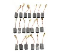 EsportsMJJ 20Pcs Motor Carbon Brushes 13.6X7.8X6.1Mm For Dewalt 100Mm Angle Grinder