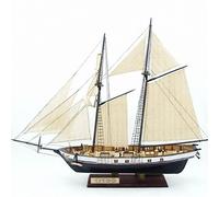 EsportsMJJ 380x130x270mm DIY Ship Assembly Model Kits Classical Wooden Sailing Boats Scale Model Decoration