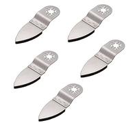 EsportsMJJ 5pcs Steel and EVA Sanding Pad Finger Sand Base Oscillating MultiTool For Bosch Fein