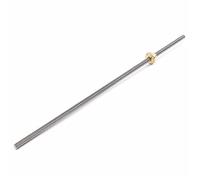 EsportsMJJ 8mm T8x2 150/200/250/300/400/500mm Lead Screw with Brass Nut - 400mm