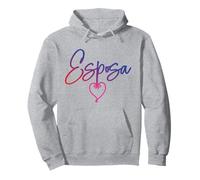Esposa, Latina Spanish Married Honeymoon Wedding Wife Esposa Pullover Hoodie