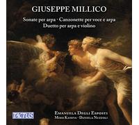 Esposti/Kamiya/Nuzzoli - Giuseppe Millico: Sonate per arpa, Canzonette per voce e arpa, Duetto per arpa e violino