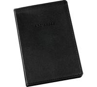 Esposti Large Address Book | 360 Spaces | Address Books with Alphabetical Index | Notes, Special Occasion & Dates Sections | Soft Faux Leather Stitched Cover | Black | 131 x 196 mm