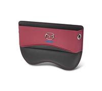 EsprAL Car Leather Seat Storage Box, For Mazda 3 5 6 CX-3 CX-30 CX-5 CX-7 CX-8 CX-9 MX-5 Auto Center Console Organiser Multifunctional Gap Filler Boxes Interior Seat Accessories,C/Red