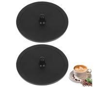 Espresso Backflush Cleaning Disc, 2 Pcs Rubber Backflush Disk Espresso Machine Blind Coffee Machine Blind Filter Cleaning Pad Disk