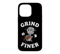 Espresso Barista Grind Finer Coffee Maker Joke Case for iPhone 14 Pro Max