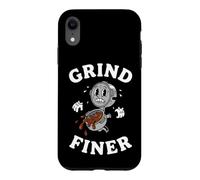 Espresso Barista Grind Finer Coffee Maker Joke Case for iPhone XR