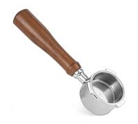 Espresso Bottomless Portafilter 51mm, 51mm Bottomless Portafilter Compatible with DeLonghi Dedica EC680/EC685/EC785/EC820/EC850/EC860 Smeg Coffee Machine（Excluding Upper Filter）