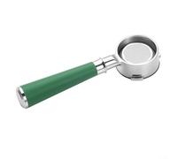 Espresso Bottomless Portafilter 58MM Ergonomic Filter Basket For Barsetto, Made From Stainless Steel For Daily Use(Green)