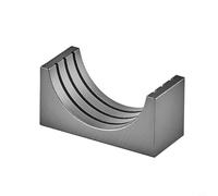 Espresso Coffee Filter Screen Holder Aluminium Bracket For 51 54 58mm Portafilter Basket, Ensures Stable Positioning Of Coffee Filter Screen(Sliver 3 girds)