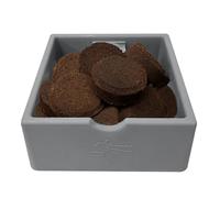 Espresso Coffee Grounds Knockbox - 1.5 Litre Waste Bin for Espresso Residue | Large Volume Coffee Knock Box | For Home Café Bar Kitchen Office Counter Living Room & Commercial