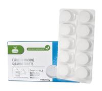 Espresso Coffee Machine Cleaning Tablets, 10Pcs Descaling Tablets for Coffee Machines Universal Descaler Kit Compatible with Keurig Nespresso Breville Sage Longevity Care Effortless Maintenance