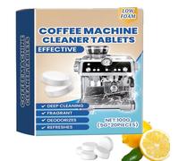 Espresso Coffee Machine Cleaning Tablets 20Pcs, Coffee Maker Descaler Kit, Descaling Tablets for Coffee Machines, for All Kind Cafe Making Machines Home Office Use