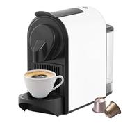 Espresso Coffee Machine - Fully Automatic Grinder with 800ml Removable Water Tank, Compatible with 99% of Capsules