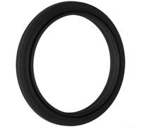 Espresso Coffee Maker Seal Ring Silicone Gasket Waterproof Leak for proof Replacement Part O-Ring Set White 6x6x2cm(black 1pcs)