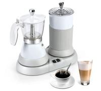 Espresso Coffee Maker with Automatic Frother, 480W Slow Brew Machine for Home Kitchen, Compact Design, Easy to Use, Ideal for Coffee Lovers