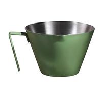 Espresso Coffee Measuring Cup: Metal Liquid Measuring Device, Compact Espresso Serving Tool, Precision Extraction Auxiliary Instrument | For Brewing Environment