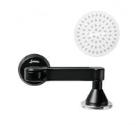 Espresso Coffee Puck Screen Holder Magnetic Adjustable Aluminum Alloy Stand for 51mm 53mm 58mm Basket Black Silver Space Saving Organizer Home Cafe Kitchen(Black 53MM)