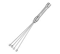 Espresso Coffee Stirrer, MATOW Stainless Steel Mini Whisk for Espresso Stirring Distribution - Professional Coffee Powder Stirring Tool
