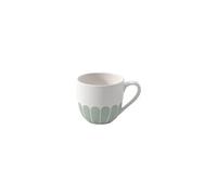 Espresso Cup Villeroy & Boch Fleur Vert Premium Porcelain 70ml Green Pattern